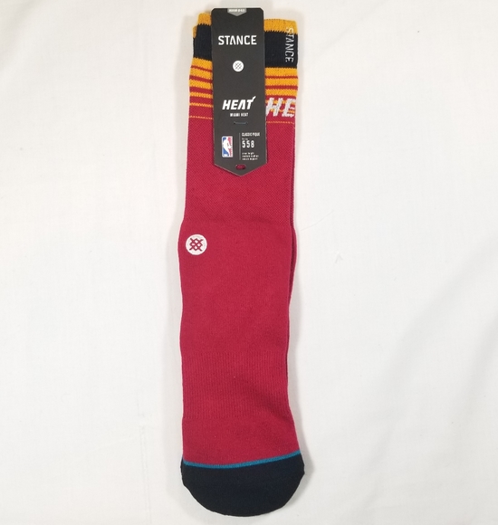 Stance NBA Miami Heat Heat Arena Logo M558D5HEAT - Picture 5 of 8